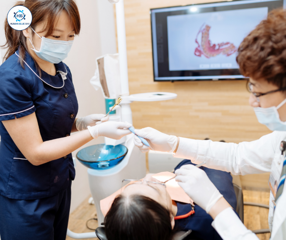 Human Blue Sky, du học nghề Đức ngành trợ lý nha khoa, du học nghề Đức