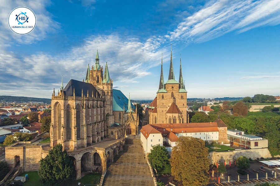 human blue sky, bang thuringen