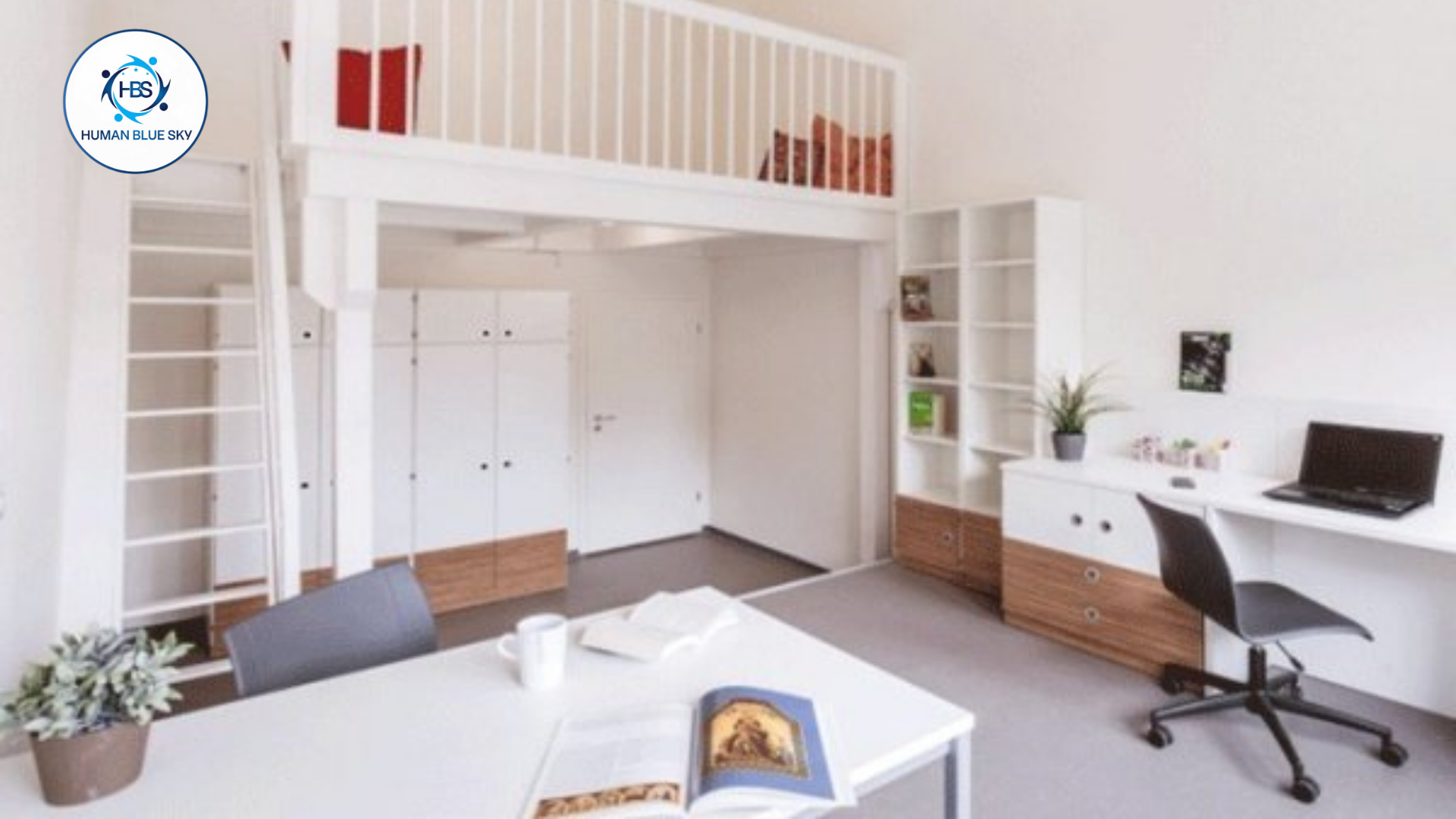 humanbluesky,hbs,nhà ở cho du học sinh tại Đức