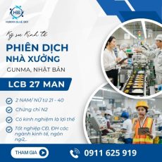 human blue sky, phiên dịch nhà xưởng, kỹ sư kinh tế