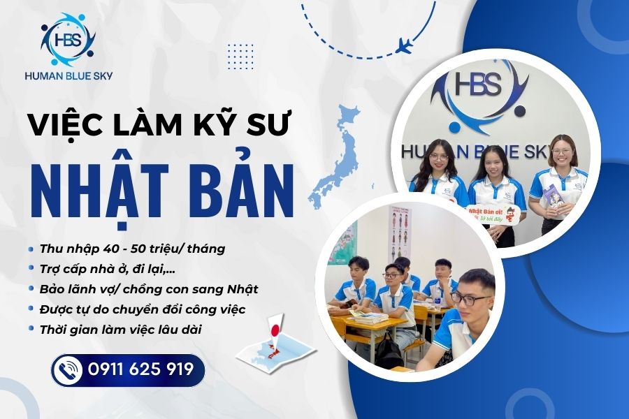 kỹ sư nhật bản, human blue sky